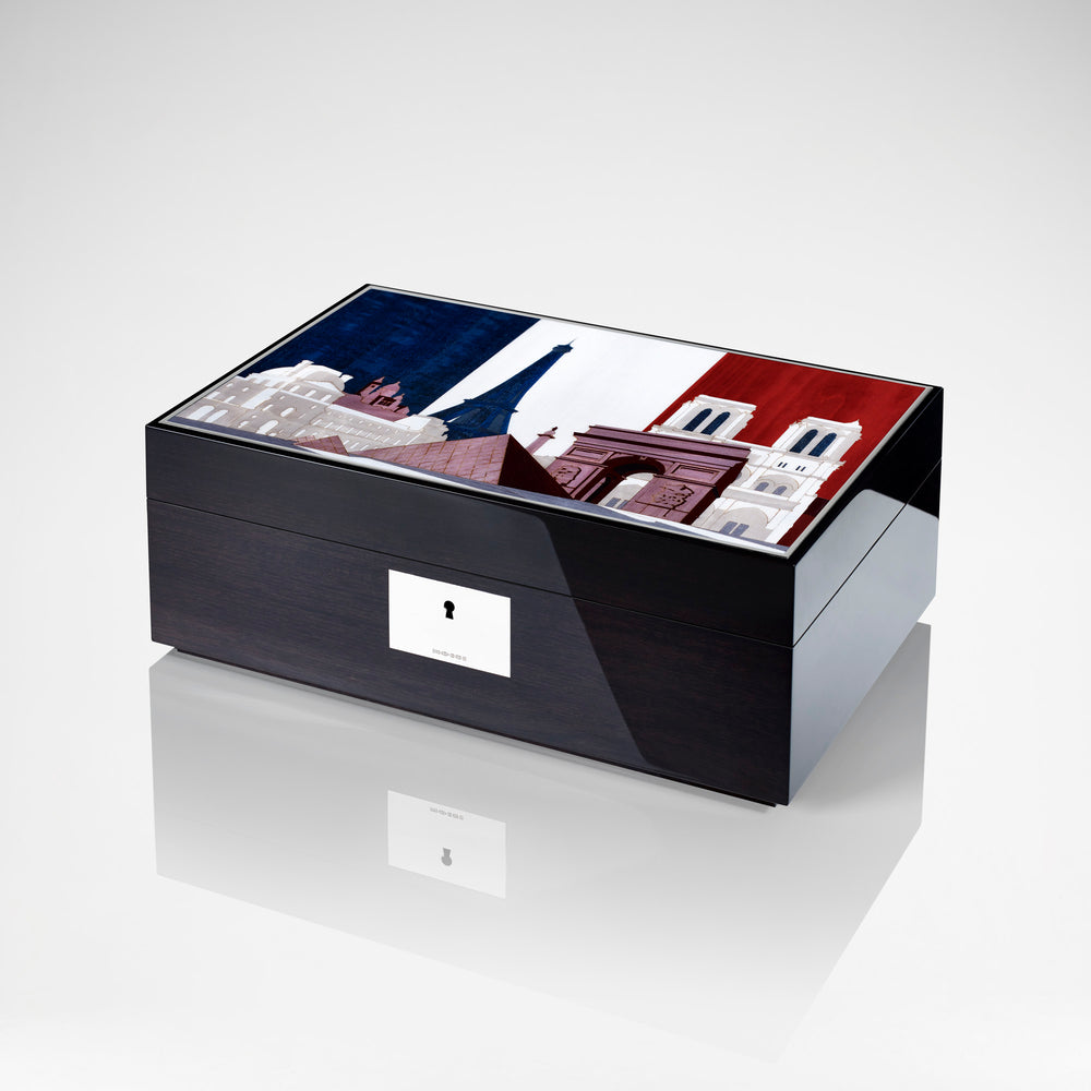 Paris Skyline Humidor | Luxury Home Accessories & Gifts | LINLEY