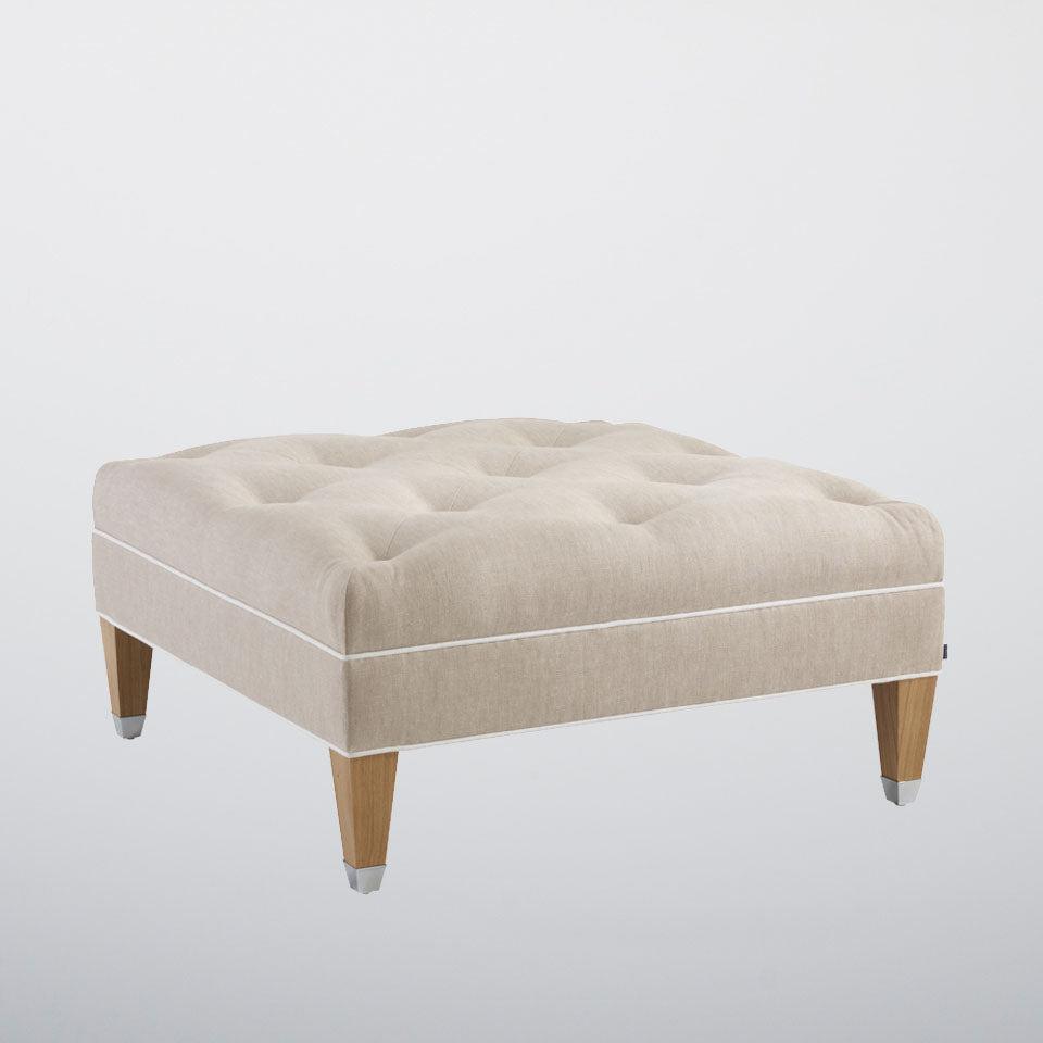 Portofino Ottoman | Bespoke Design & Luxury Furniture | LINLEY