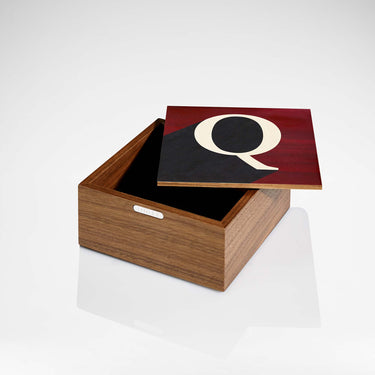 "Q" Alphabet Box | Luxury Home Accessories & Gifts | LINLEY