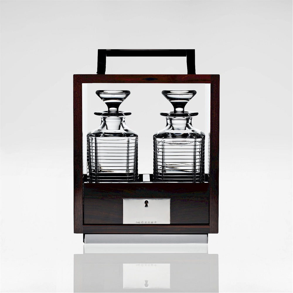 Trafalgar Double Tantalus | Luxury Home Accessories & Gifts | LINLEY