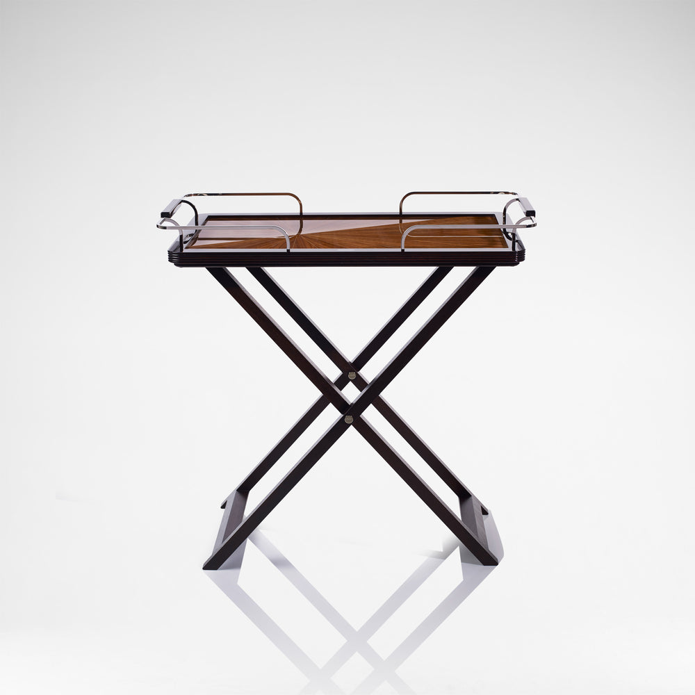 Trafalgar Tray & Stand | Luxury Home Accessories & Gifts | LINLEY