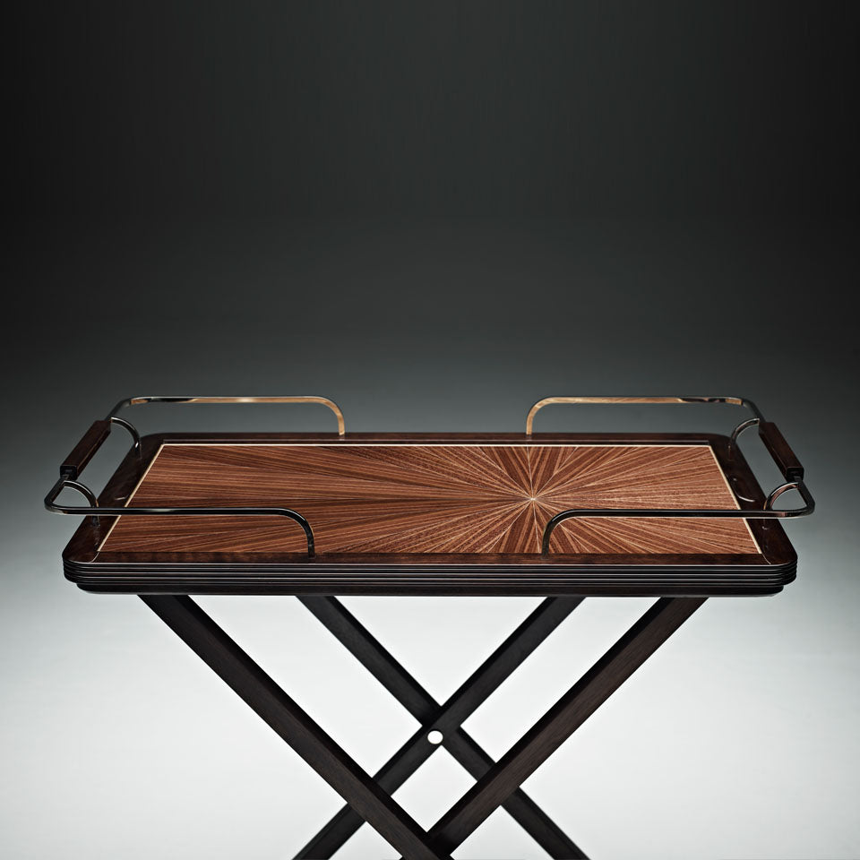 Trafalgar Tray & Stand | Luxury Home Accessories & Gifts | LINLEY