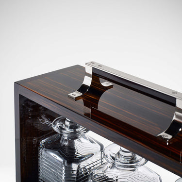 Trafalgar Triple Tantalus | Luxury Home Accessories & Gifts | LINLEY