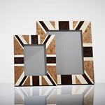 Union Jack Walnut Photograph Frame | Luxury Home Accessories & Gifts | LINLEY