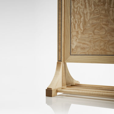Valet Stand - Quilted Maple | Bespoke Design & Luxury Furniture | LINLEY