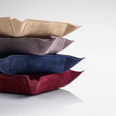 Suede Vide Poche | Luxury Home Accessories & Gifts | LINLEY