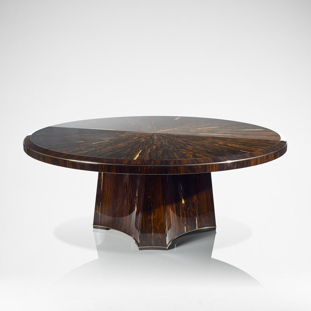 Ziricote Dining Table - Gloss | Bespoke Design & Luxury Furniture | LINLEY